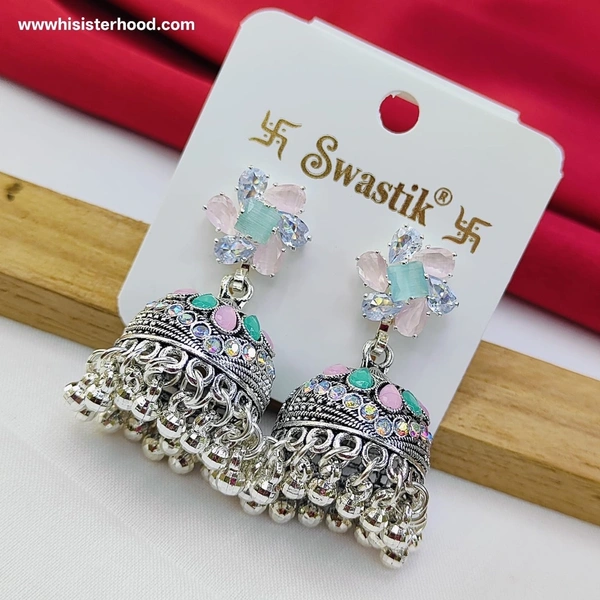 Silver Stone Jhumka 1