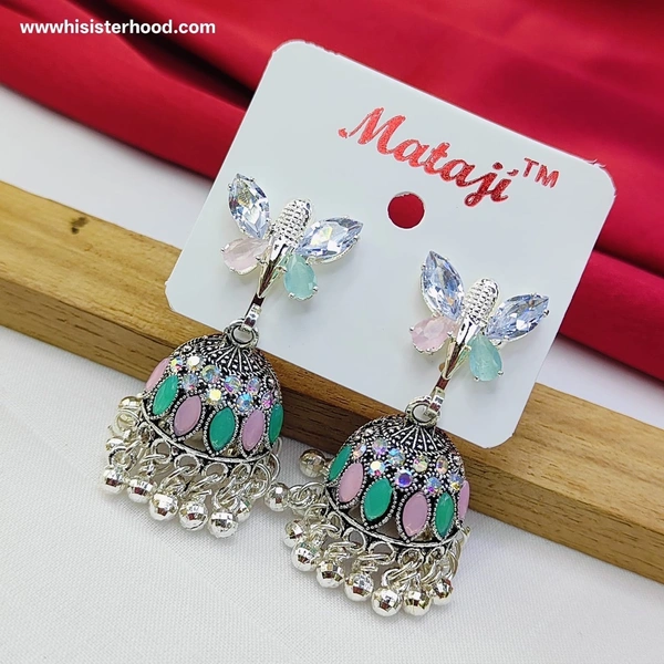 Silver Stone Jhumka 3