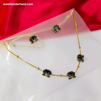 Trending Lotus Mala - Black