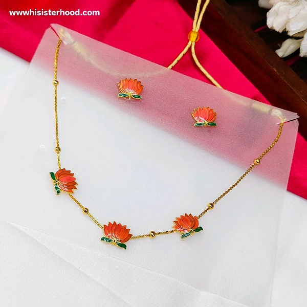 Lotus Mala  - Web Orange