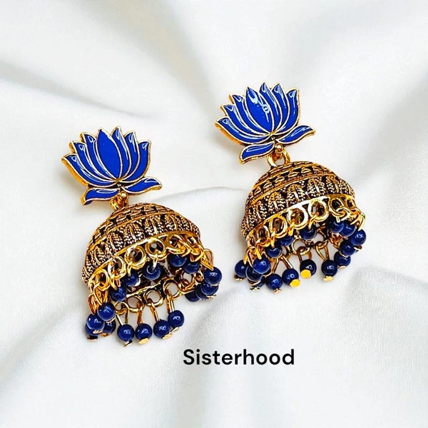 Lotus Jhumka 15