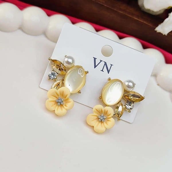 Imported Floral Earring 7