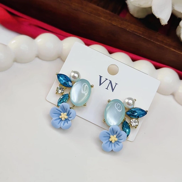 Imported Floral Earring 14