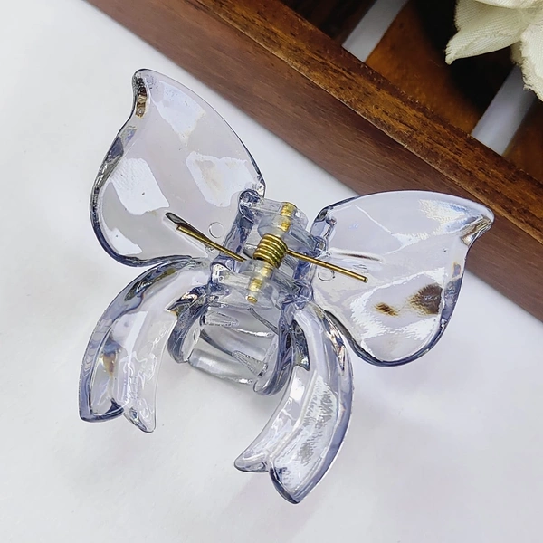 Transparent Bow Hair Claw 2