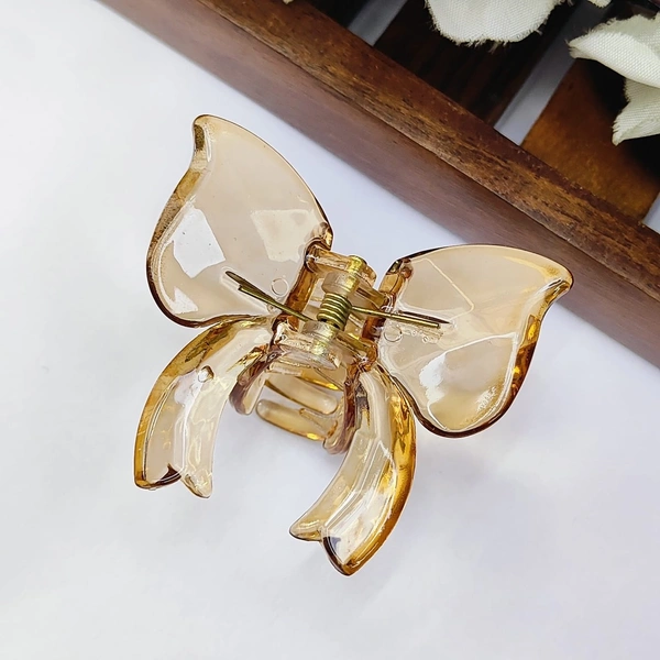 Transparent Bow Hair Claw 5