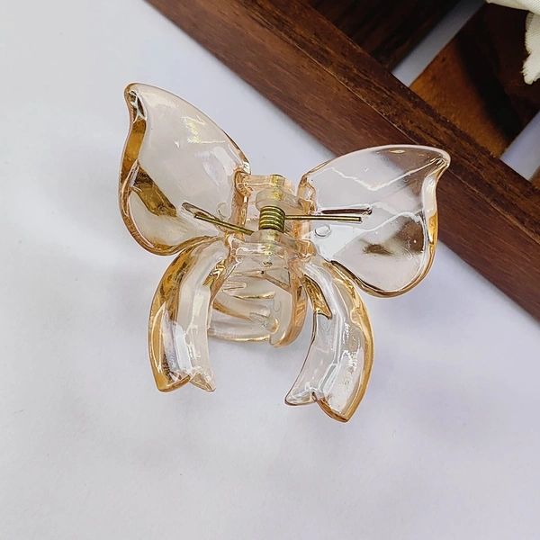 Transparent Bow Hair Claw 1
