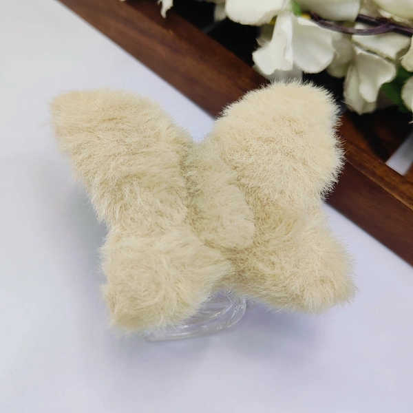 Butterfly Fur Clip 8
