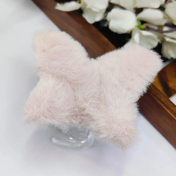 Butterfly Fur Clip 4