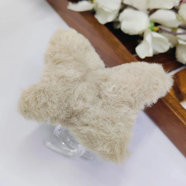 Butterfly Fur Clip 2
