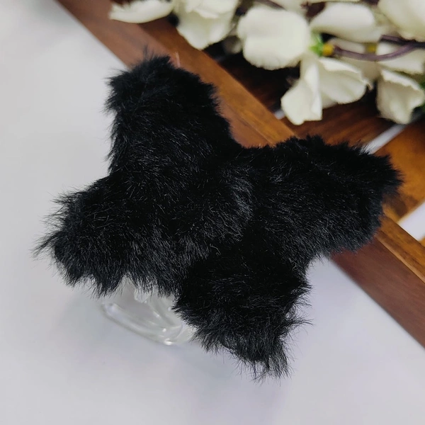 Butterfly Fur Clip 1