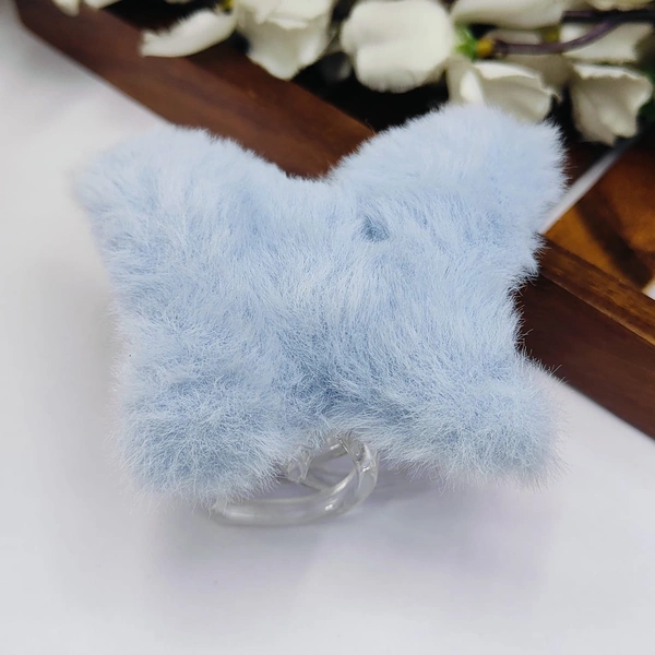 Butterfly Fur Clip 5