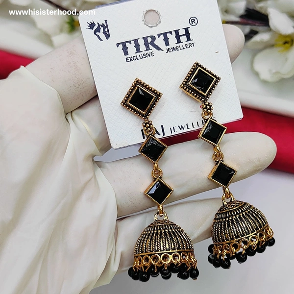 Jhumka 7 - Black