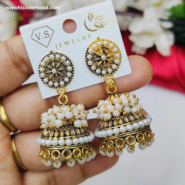 Pearl Jhumka3