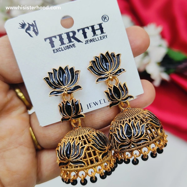 Lotus Jhumka3