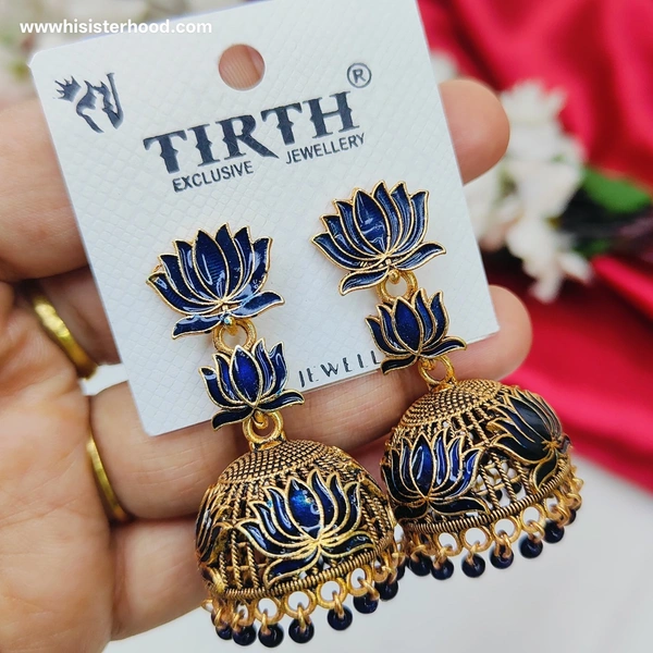 Lotus Jhumka2