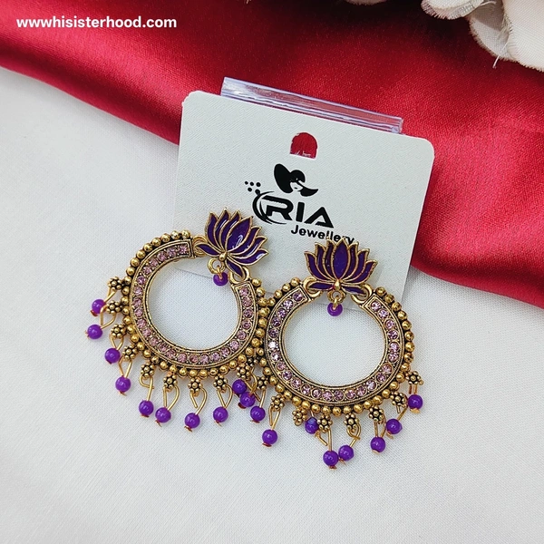 Lotus Earring 1