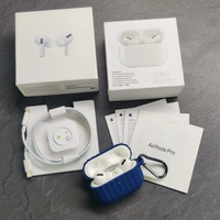 Ear pods pro with premium Silicone Cover  - White Earpod and random cases,  extra buds available in box