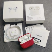 Ear pods pro with premium Silicone Cover  - White Earpod and random cases,  extra buds available in box