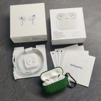 Ear pods pro with premium Silicone Cover  - White Earpod and random cases,  extra buds available in box