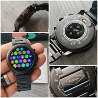 Fossil, Gen 6 - Black and white, Adjustable 