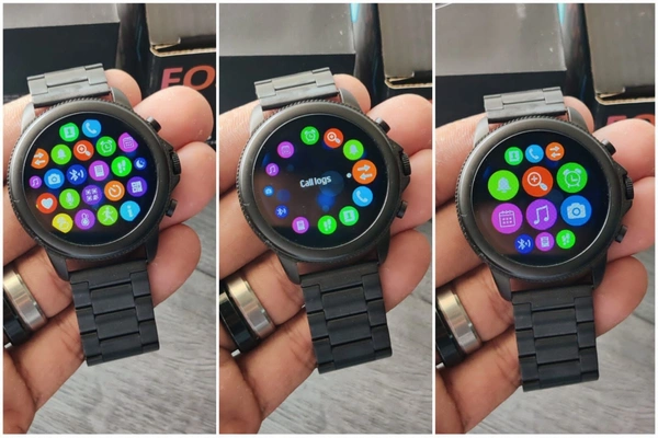 Fossil, Gen 6 - Black and white, Adjustable 