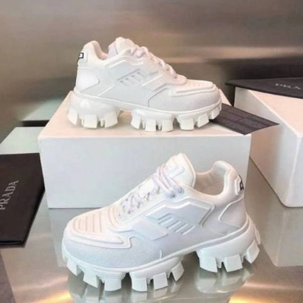 Prada Cloudbust Thunder Sneakers White - White, Premium Quality: 41-42-43-44-45