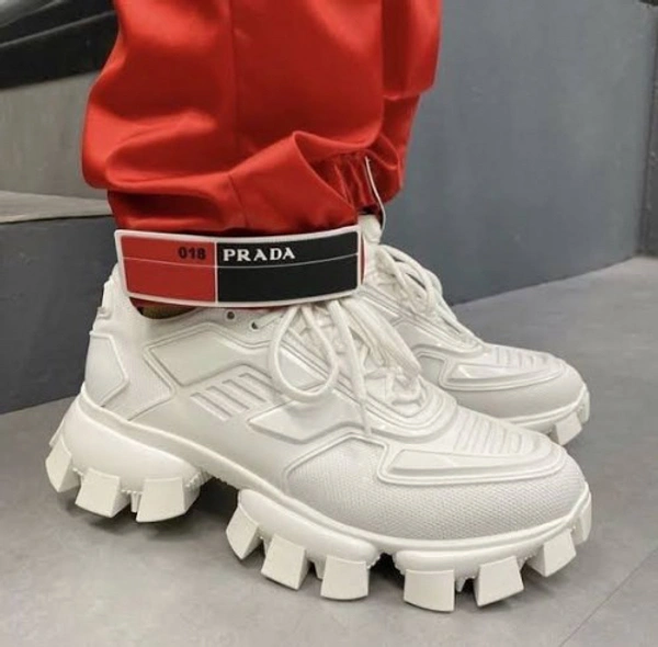 Prada Cloudbust Thunder Sneakers White - White, Premium Quality: 41-42-43-44-45
