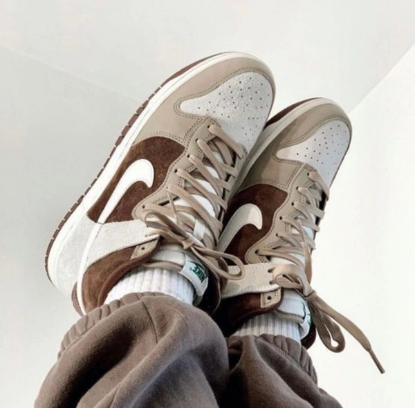Nike Dunk High Light Chocolate - 41-42-43-44-45