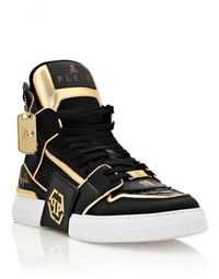 Philipp Plein PHANTOM PYTHON HEXAGON high top sneaker - 41-42-43-44-45