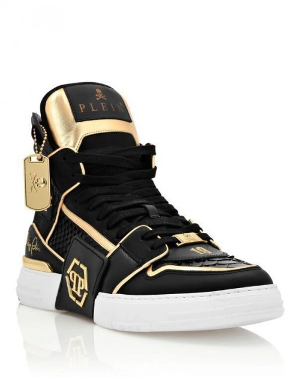 Philipp Plein PHANTOM PYTHON HEXAGON high top sneaker - 41-42-43-44-45