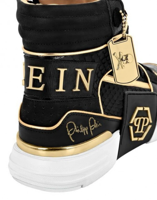 Philipp Plein PHANTOM PYTHON HEXAGON high top sneaker - 41-42-43-44-45