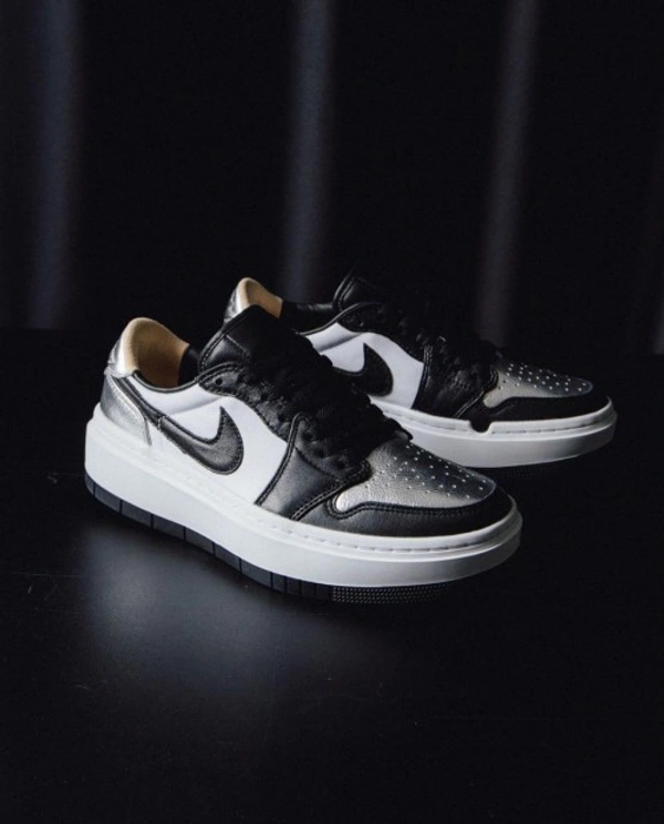 nike air jordan 1 low elevate silver toe - 41-42-43-44-45