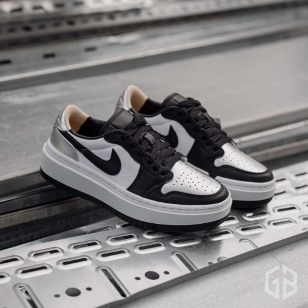nike air jordan 1 low elevate silver toe - 41-42-43-44-45