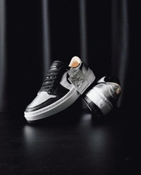 nike air jordan 1 low elevate silver toe - 41-42-43-44-45