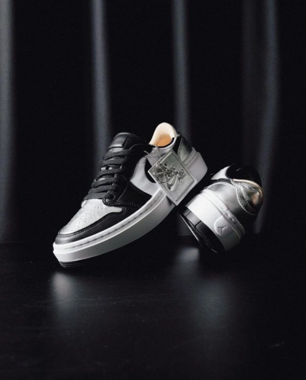 nike air jordan 1 low elevate silver toe - 41-42-43-44-45