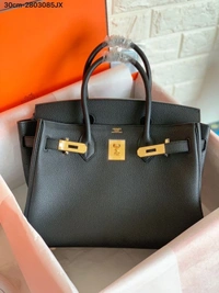 Hermes Birkin Black Premium With Lock & Key