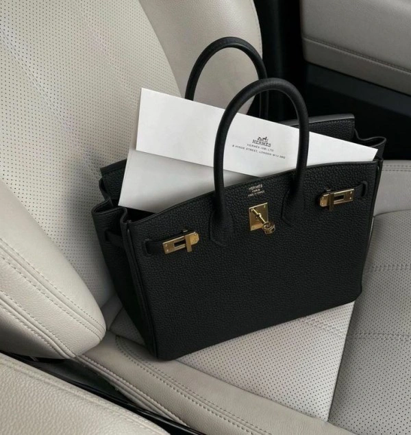 Hermes Birkin Black Premium With Lock & Key