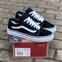 VANS OLD SKOOL BLACK - Black, 7-7.5-8-9-10