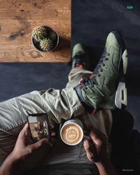 Nike Jordan Retro 6 Travis Scott - 7-7.5-8.5-9-10-11
