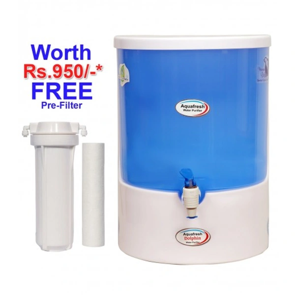 Delphin 8ltr Ro Water Purifier  - Blue