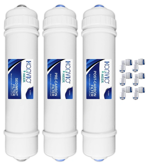 Aqua Fresh  Inline Filter Set Gold 