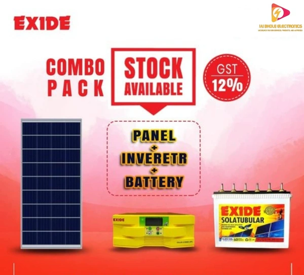 Soler Digital  Exide Solar Hybrid PCU - Blue, 5