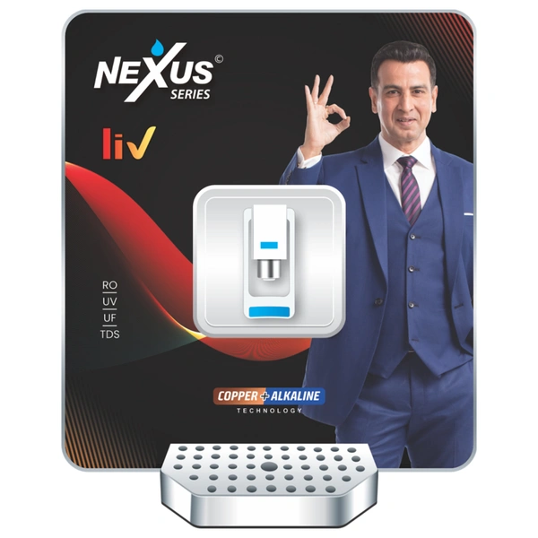 Nexus Liv Ro+UV Copoer Alkaline Water Purifier Liv