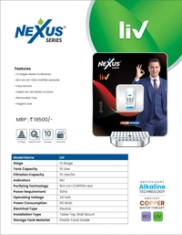 Nexus Liv Ro+UV Copoer Alkaline Water Purifier Liv