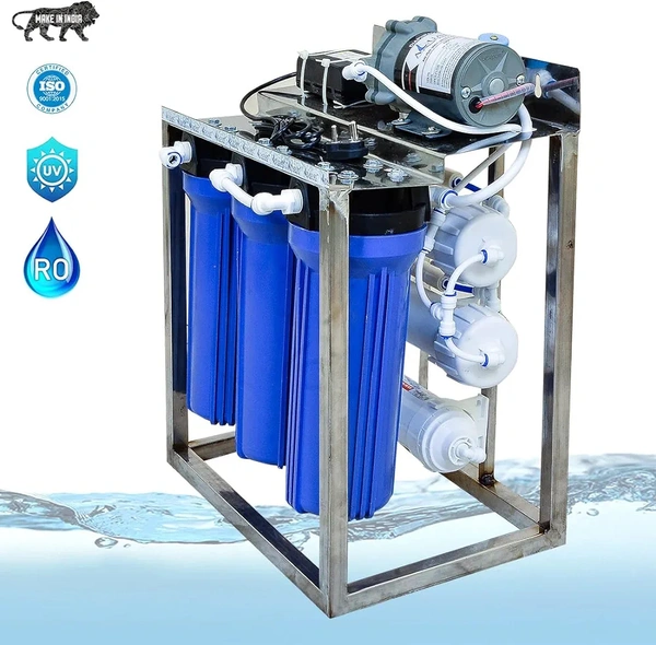 Benthos Enterprises  25 Ltr LPH Ro Water Purifier Plant. - Ultramarine, 10