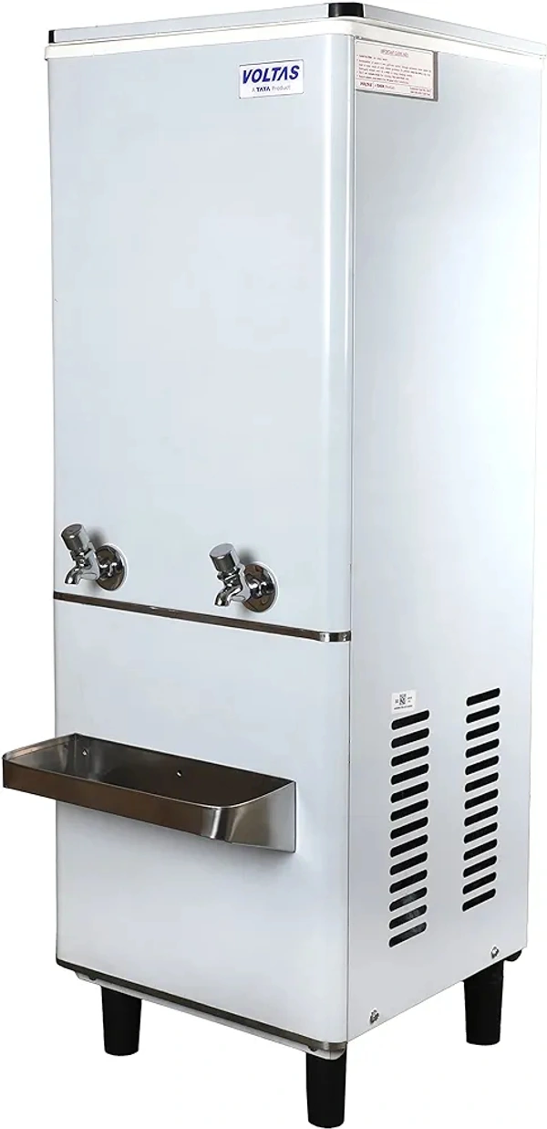 Voltas Company  Voltas Steel Normal And Cold Water Cooler, 40/80 Fss, Storage Capacity -80 Liters, Cooling Capacity- 40 Liters, White