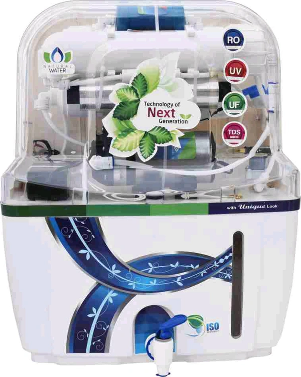 Aqua Fresh RO System  Aqua Swift 15ltr Ro Water Purifier  - White, 5