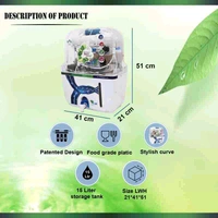 Aqua Fresh RO System  Aqua Swift 15ltr Ro Water Purifier  - White, 5