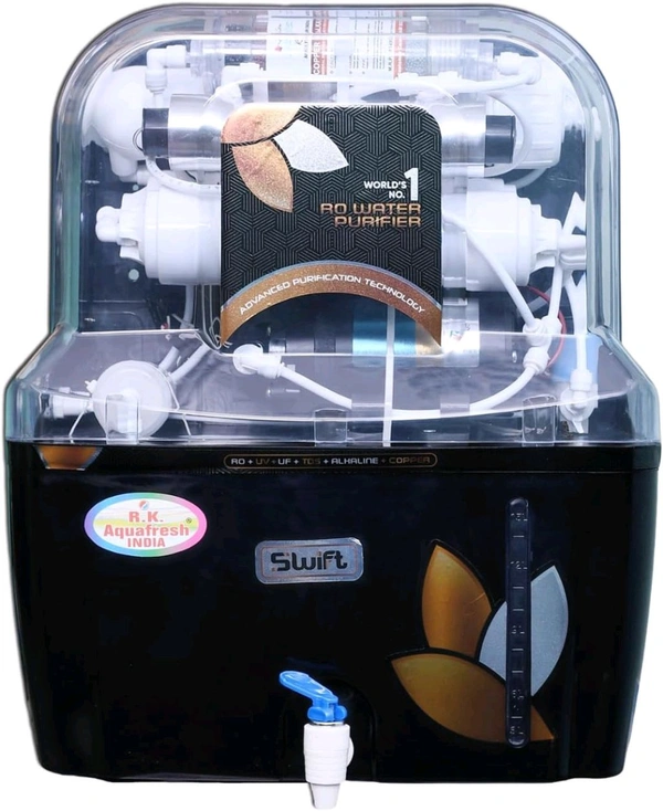 Aqua Fresh  Aqua Black Penthar 15ltr Ro Water Purifier  - Mine Shaft, 10