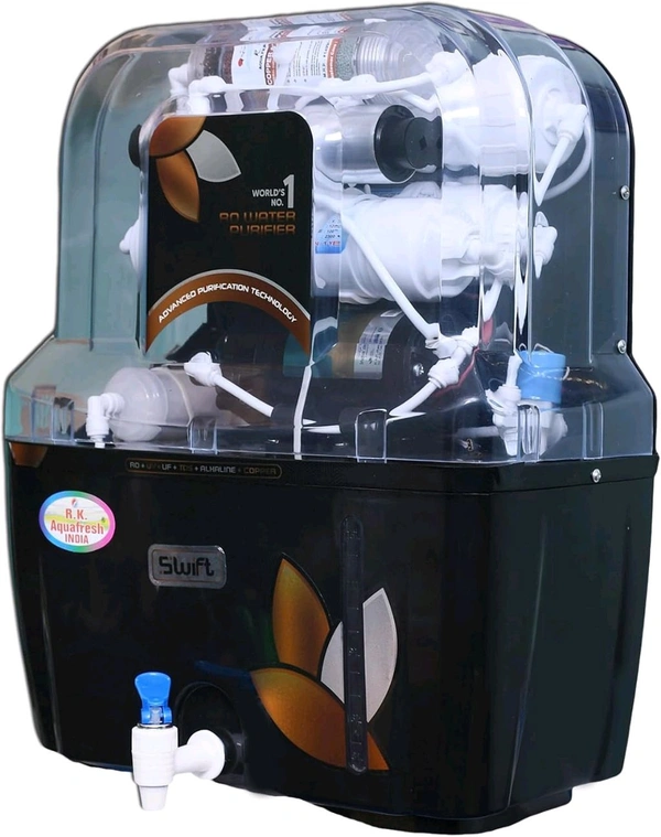 Aqua Fresh  Aqua Black Penthar 15ltr Ro Water Purifier  - Mine Shaft, 10